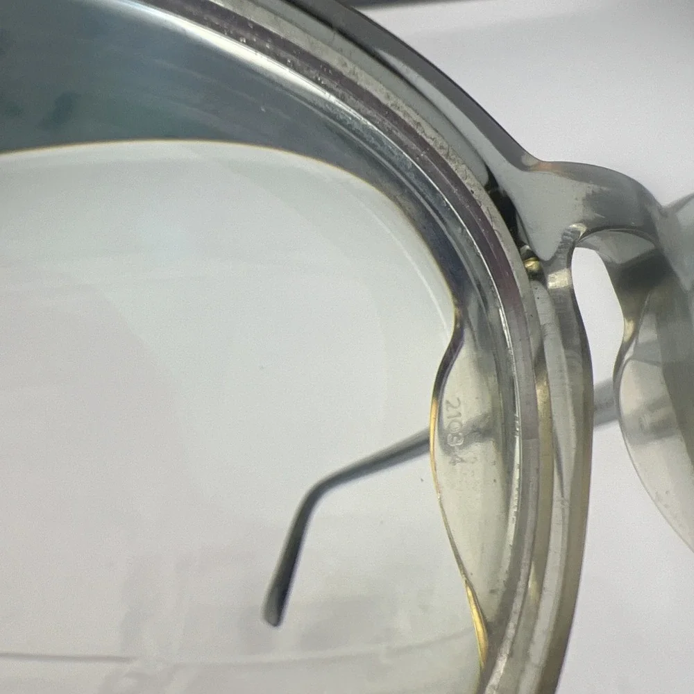 Warby Parker Felix 371 Pacific Crystal Eyeglasses Frames 49-19-145 FRAMES ONLY